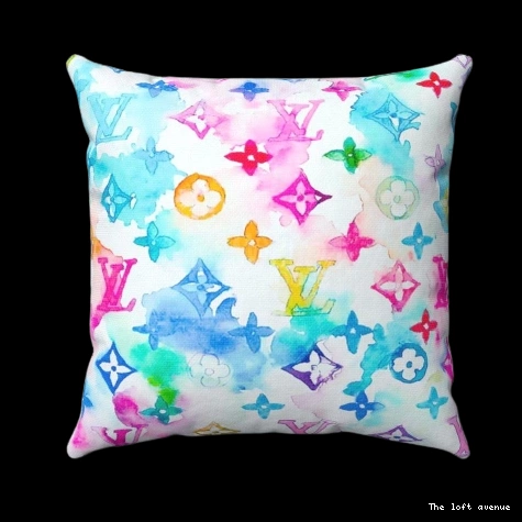 THROW WATERCOLOUR PILLOW CUSTOM 0728